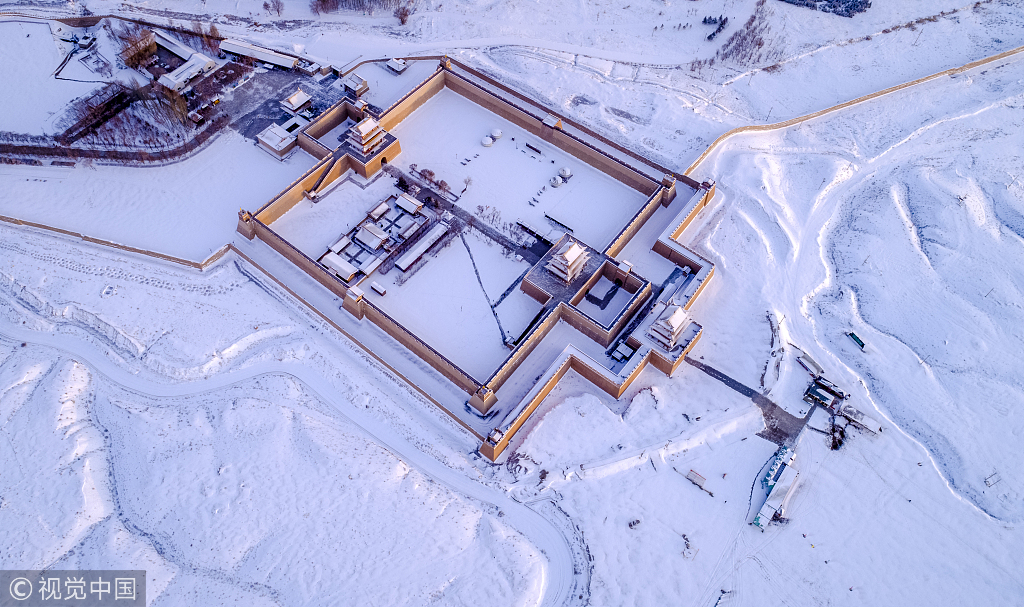 大雪后的嘉峪关长城 第11张